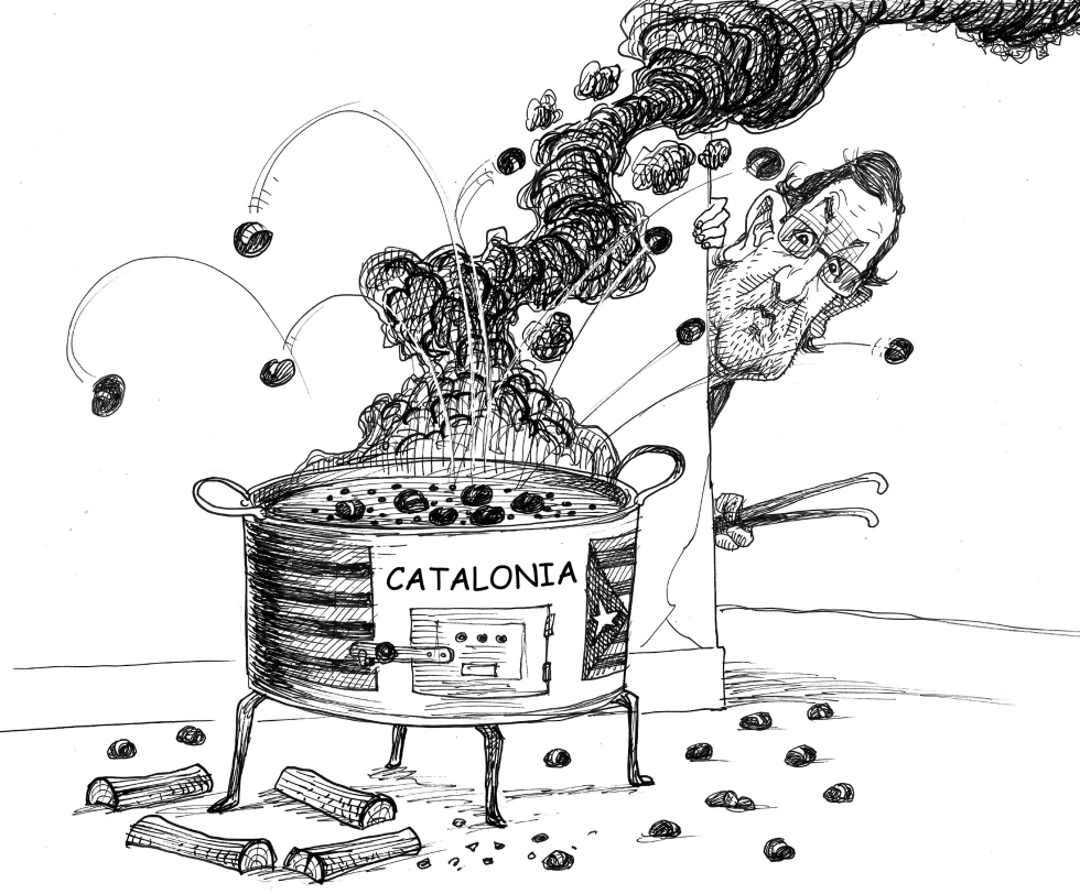 Rajoy in difficulty