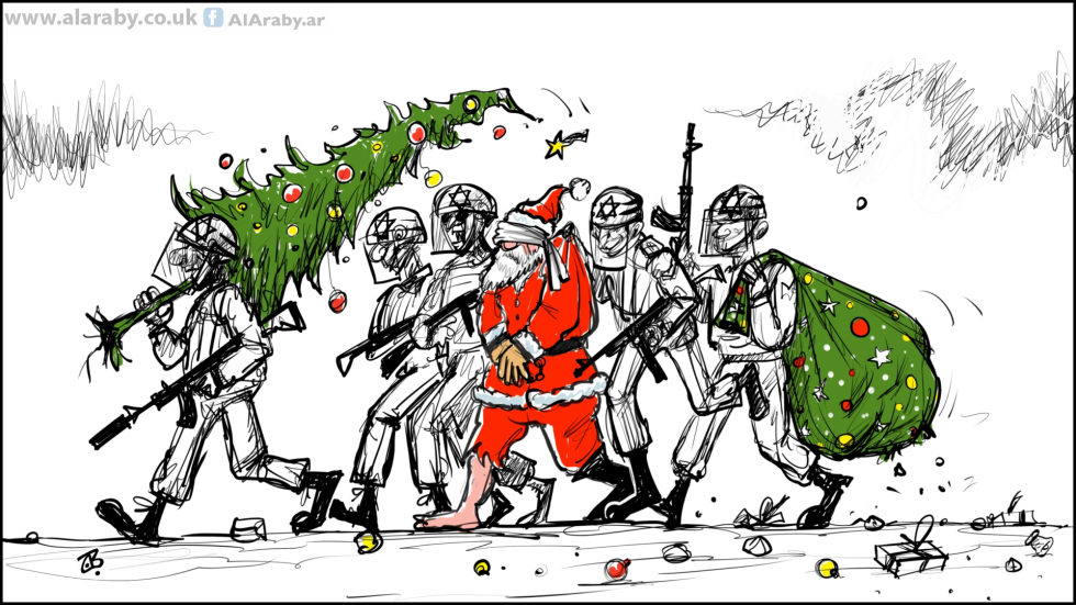 Santa in Palestine