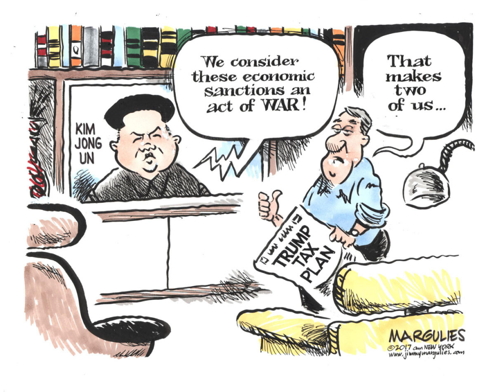 North Korea sanctions color