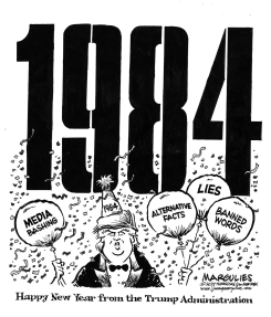 HAPPY NEW YEAR FROM THE TRUMP ADMINISTRATION by Jimmy Margulies