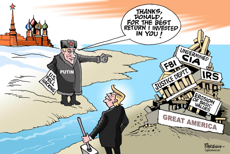 Putin’s investment in USA