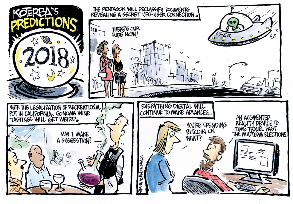 The Cartoonist Sees All