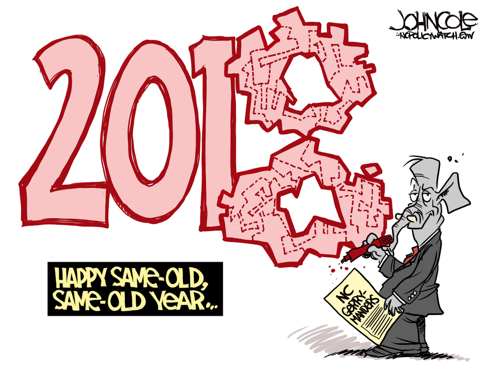 LOCAl NC Gerrymandered new year