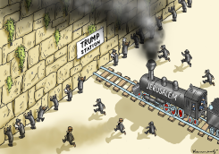 TRUMP STATION by Marian Kamensky