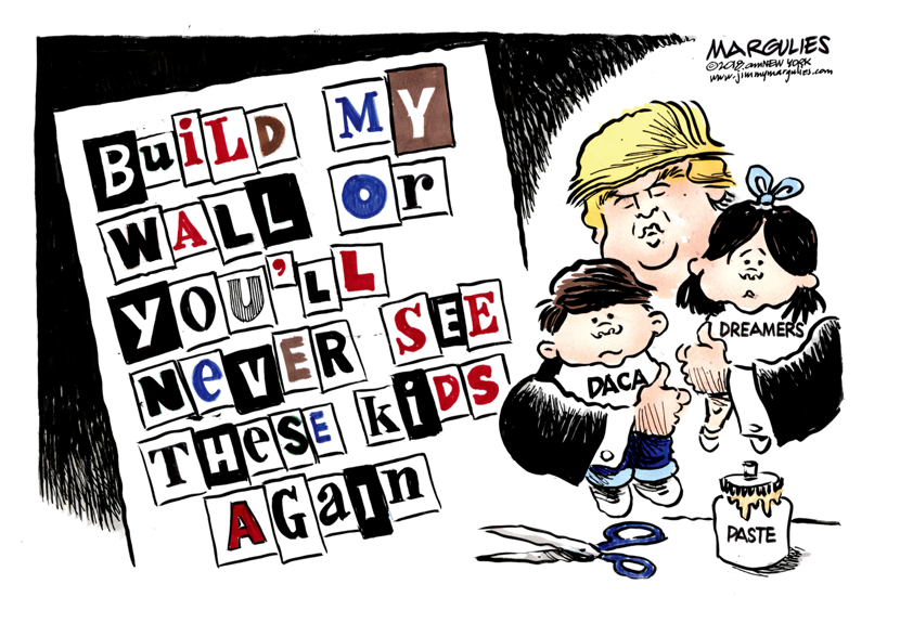 Trump and Dreamers color
