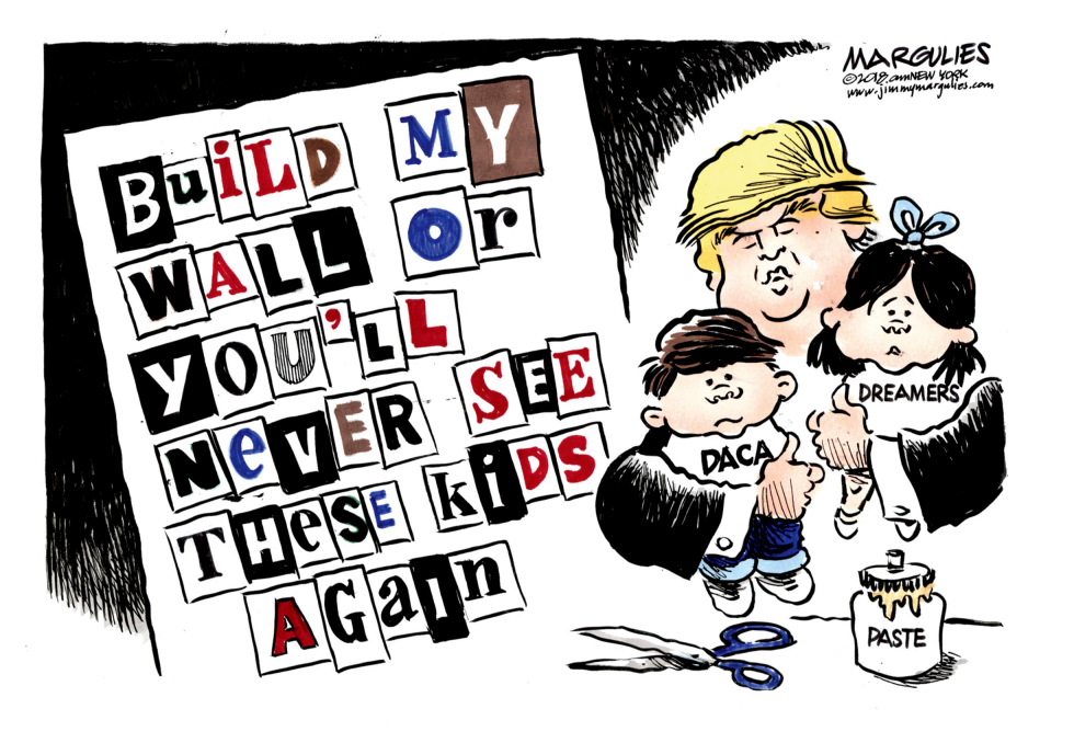 Trump and Dreamers color
