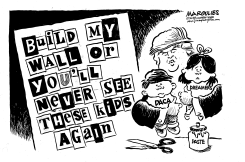 TRUMP AND DREAMERS by Jimmy Margulies
