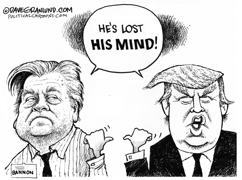 Bannon vs Trump