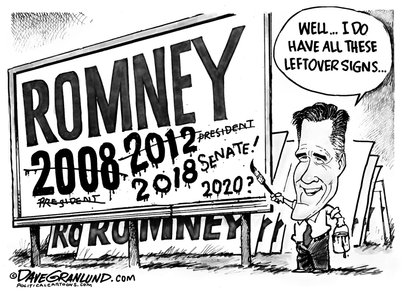 Romney 2018 US Senate Utah