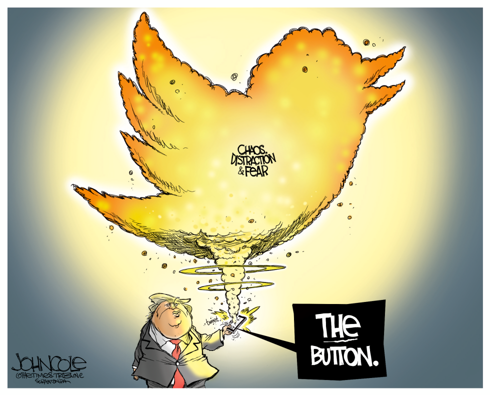 Trump's button