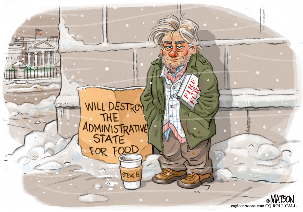 Steve Bannon Out In The Cold