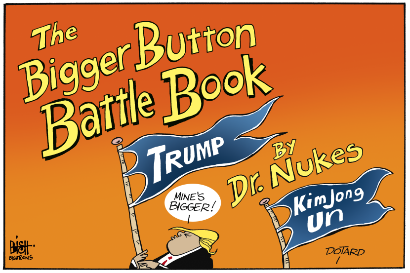 THE BIGGER BUTTON BATTLE, COLOR