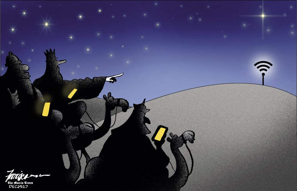 Three Kings Looking for wifi
