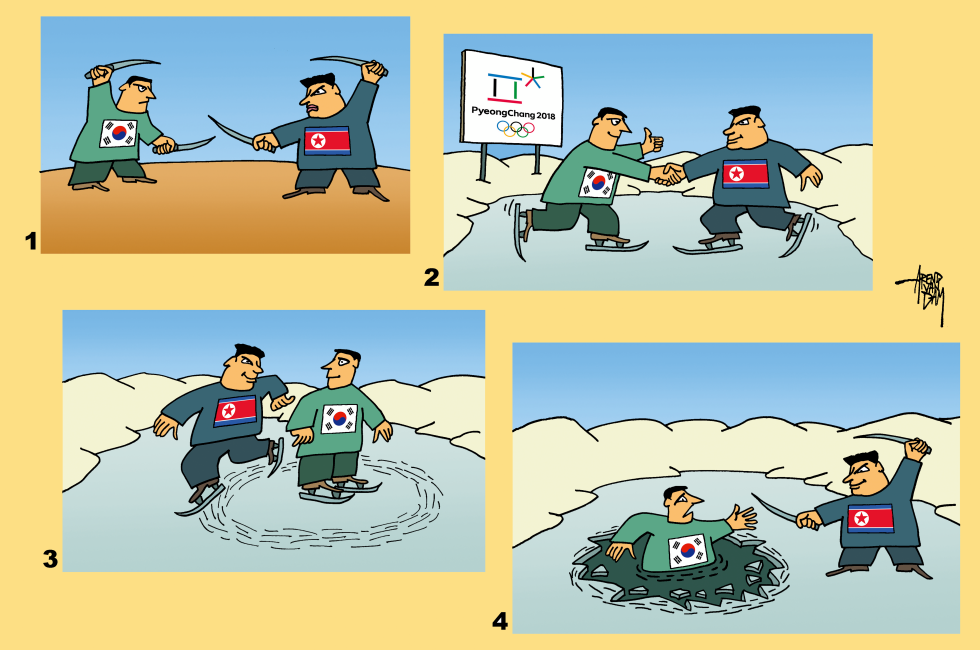 N-Korea and Wintergames