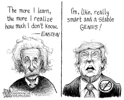 GENIUSES by Adam Zyglis