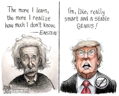GENIUSES  by Adam Zyglis