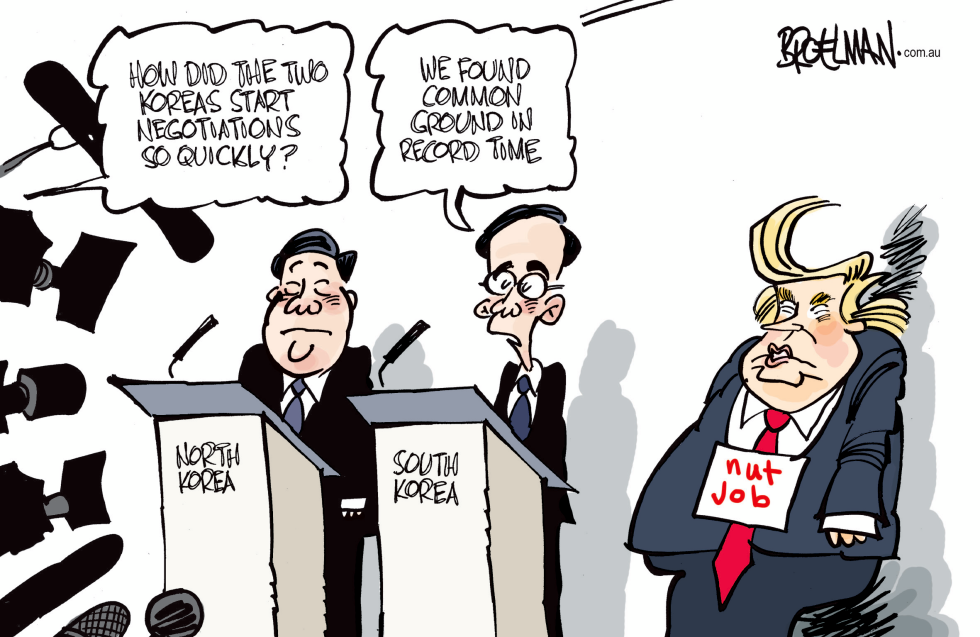 The Two Koreas Meet
