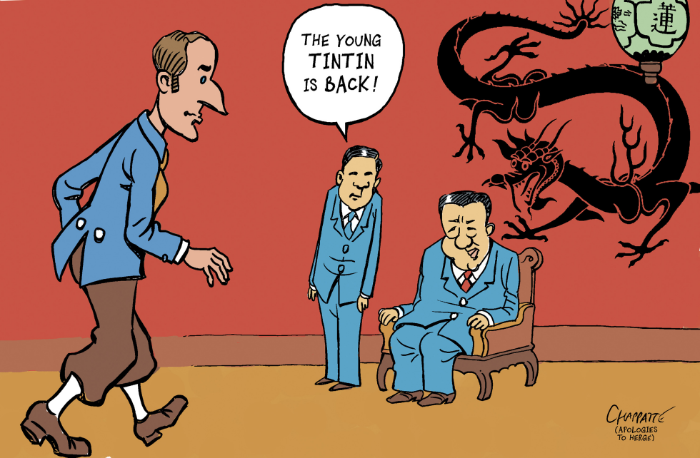 Macron in China