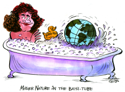MOTHER NATURE IN THE TUBE -  by Christo Komarnitski