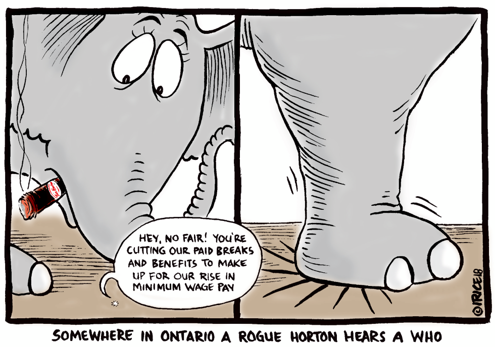 A Rogue Horton in Ontario Hears A Who