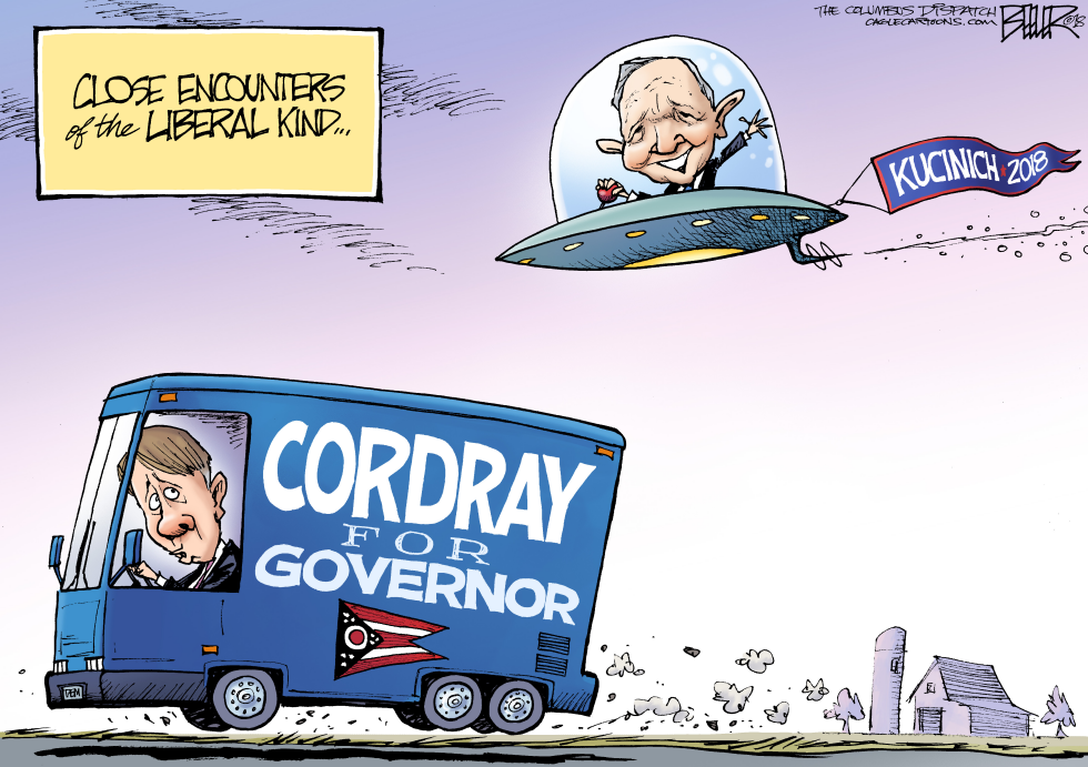  LOCAL OH KUCINICH AND CORDRAY by Nate Beeler