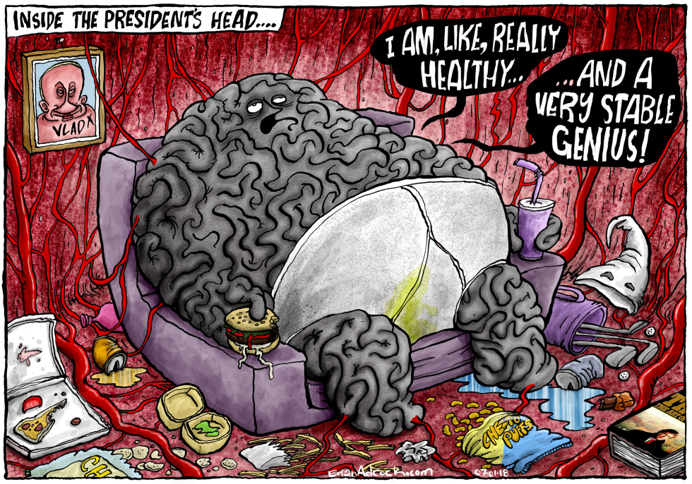INSIDE THE PRESIDENT'S HEAD
