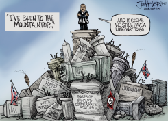 MATIN LUTHER KING, JR DAY by Joe Heller