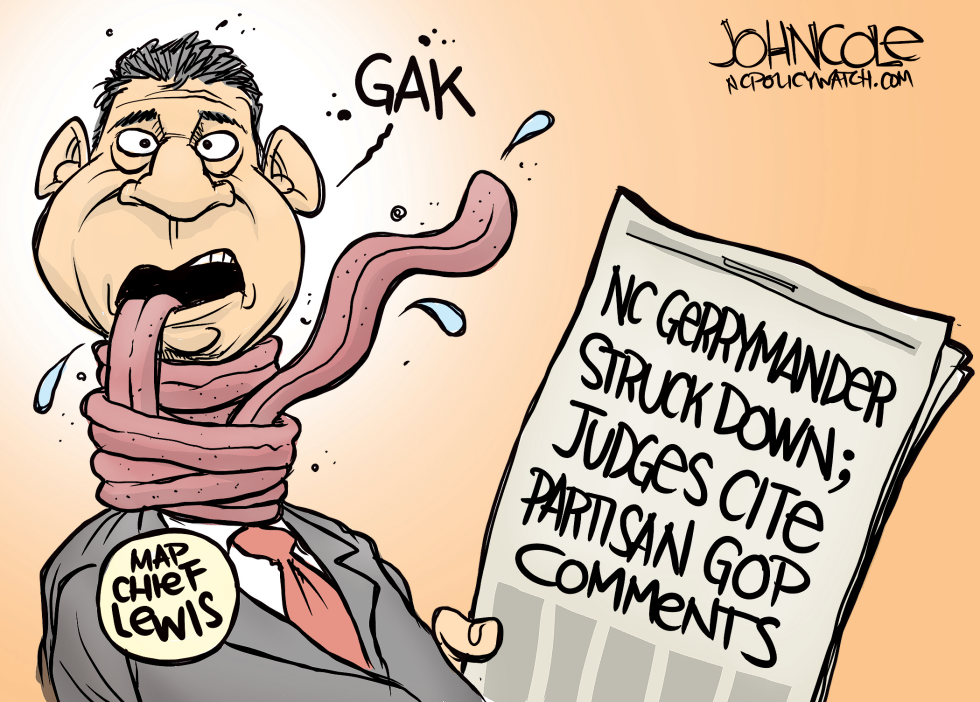 LOCAL NC David Lewis and gerrymander