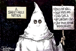 A SHEET-HOLE NATION by Joe Heller