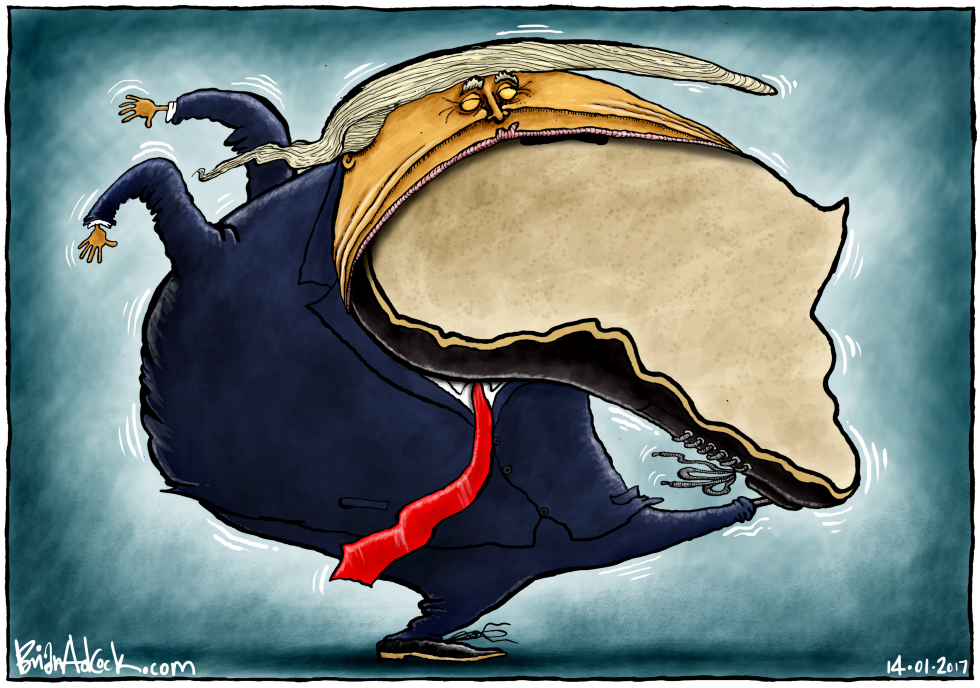 Trump Puts Foot In Mouth