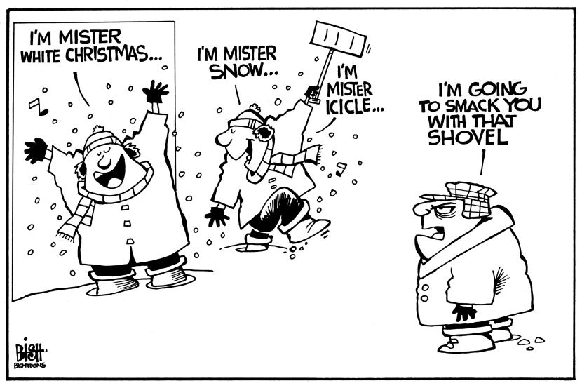 SICK OF WINTER, B/W
