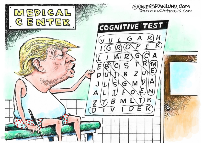 Trump cognitive test COLOR