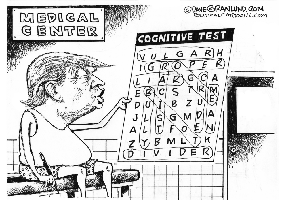 Trump cognitive test