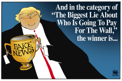 FAKE NEWS AWARDS,  by Randy Bish
