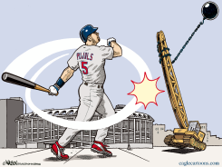 ALBERT PUJOLS HOME RUN EXTENDS LIFE OF BUSCH STADIUM by R.J. Matson