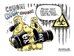 FLU OUTBREAK  by Jimmy Margulies