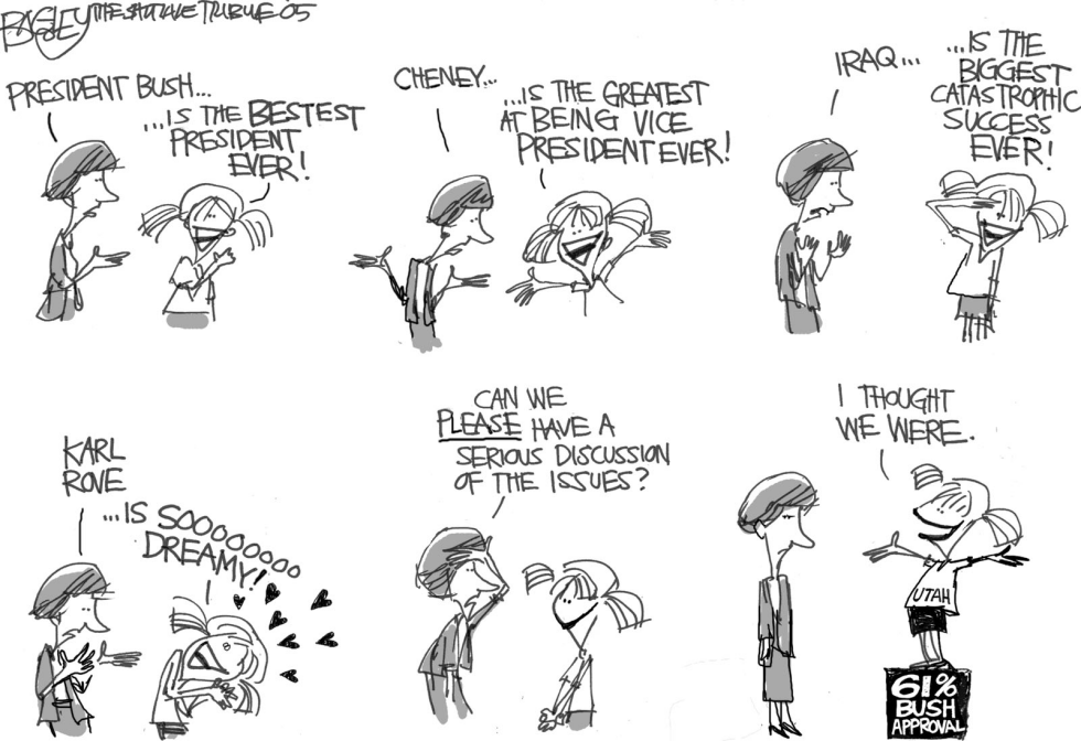 Utah Groupies for Bush