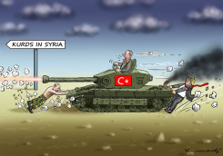 ERDOGAN AGAINST KURDS by Marian Kamensky