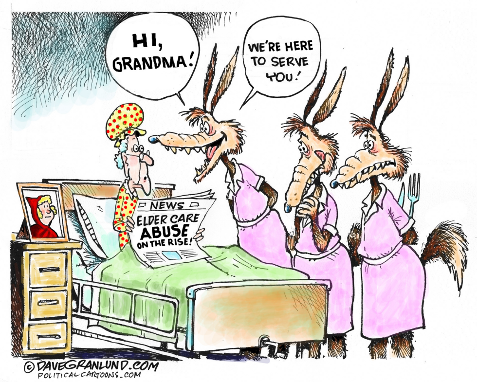 Elder care abuses COLOR