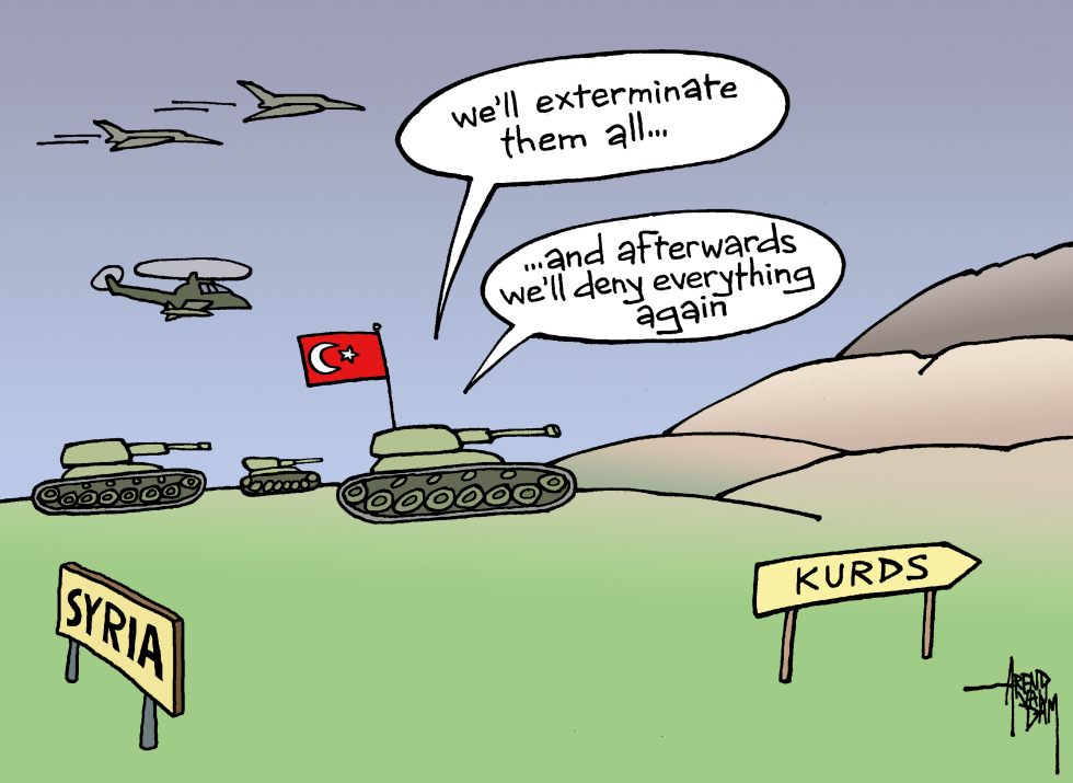 Turkish army in Syria