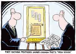 CANADA POSTS NEW VISION by Ingrid Rice