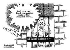 DR LARRY NASSAR SENTENCE by Jimmy Margulies