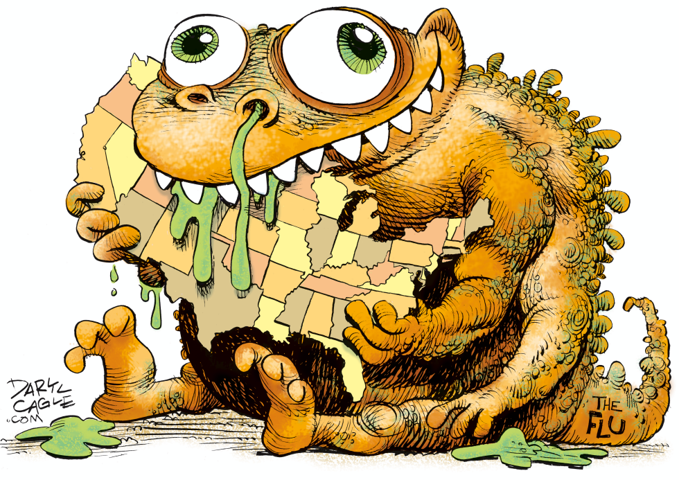 Flu Epidemic Grips America