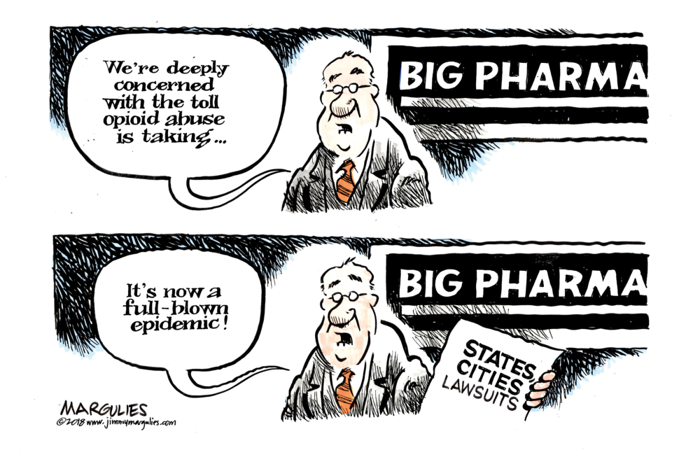 BIG PHARMA OPIOID LAWSUITS  by Jimmy Margulies