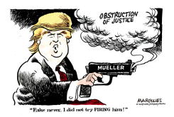 TRUMP TRIED TO FIRE MUELLER  by Jimmy Margulies