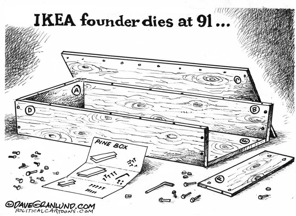 IKEA founder dies