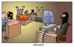 DDOS-ATTACK by Arend Van Dam