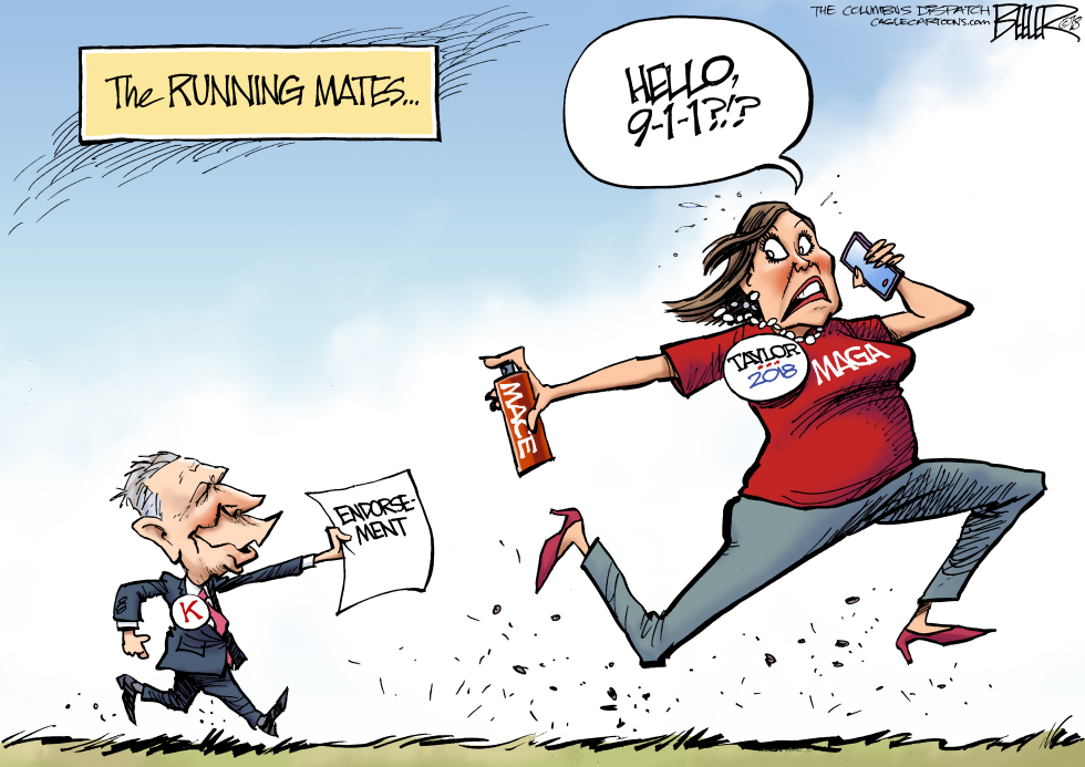  LOCAL OH KASICH AND TAYLOR by Nate Beeler