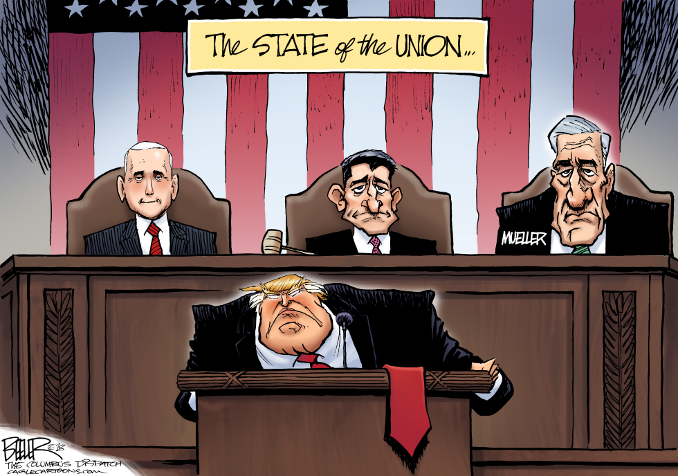  STATE OF THE UNION by Nate Beeler