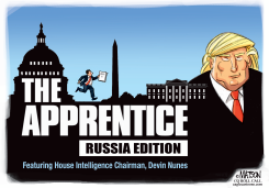 INTELLIGENCE COMMITTEE CHAIRMAN DEVIN NUNES IS THE APPRENTICE by R.J. Matson